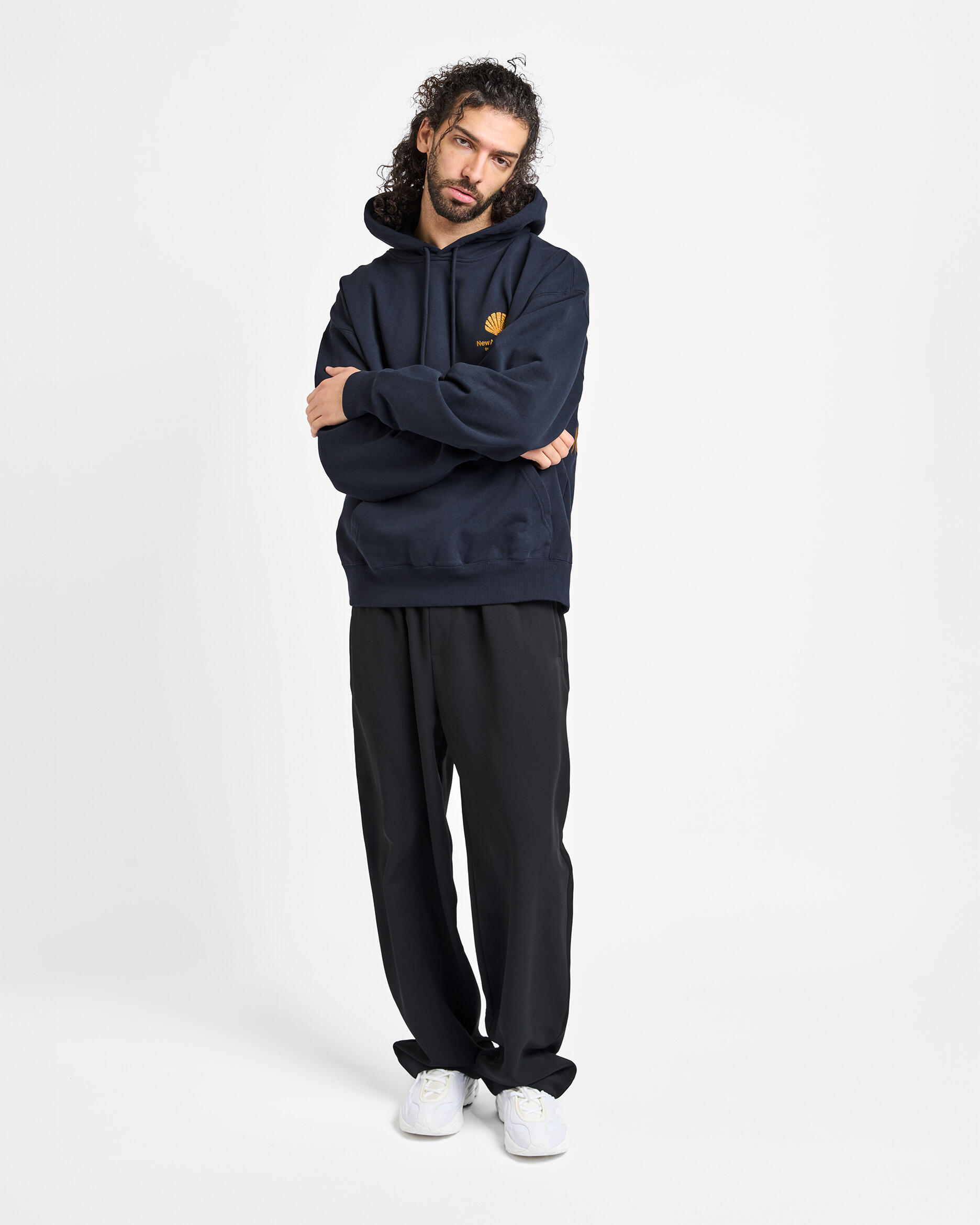 NEW AMSTERDAM SURF ASSOCIATION LOGO HOODIE | 2601117002 | AFEW STORE